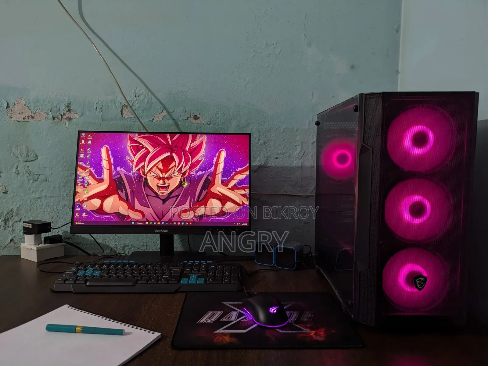 New Desktop Computer MSI Model 16GB AMD Ryzen 5 SSD 512GB