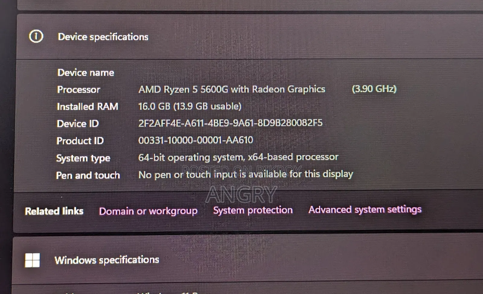 New Desktop Computer MSI Model 16GB AMD Ryzen 5 SSD 512GB