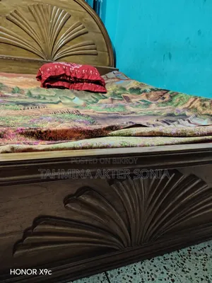 সেগুন কাঠের খাট