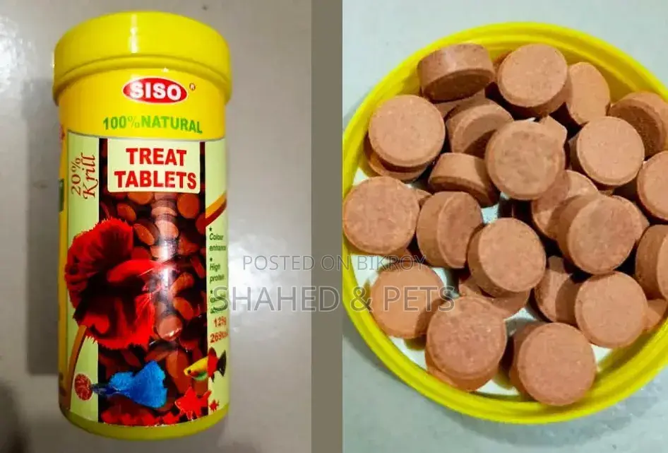 Siso Treat Tablets Fish Food (20 Pieces)