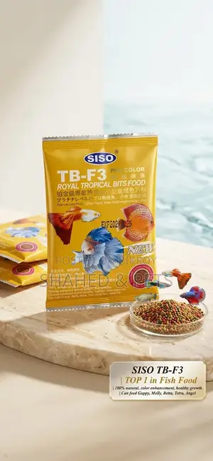 Tb-f3 Siso Fish Food 20 Gram Packet