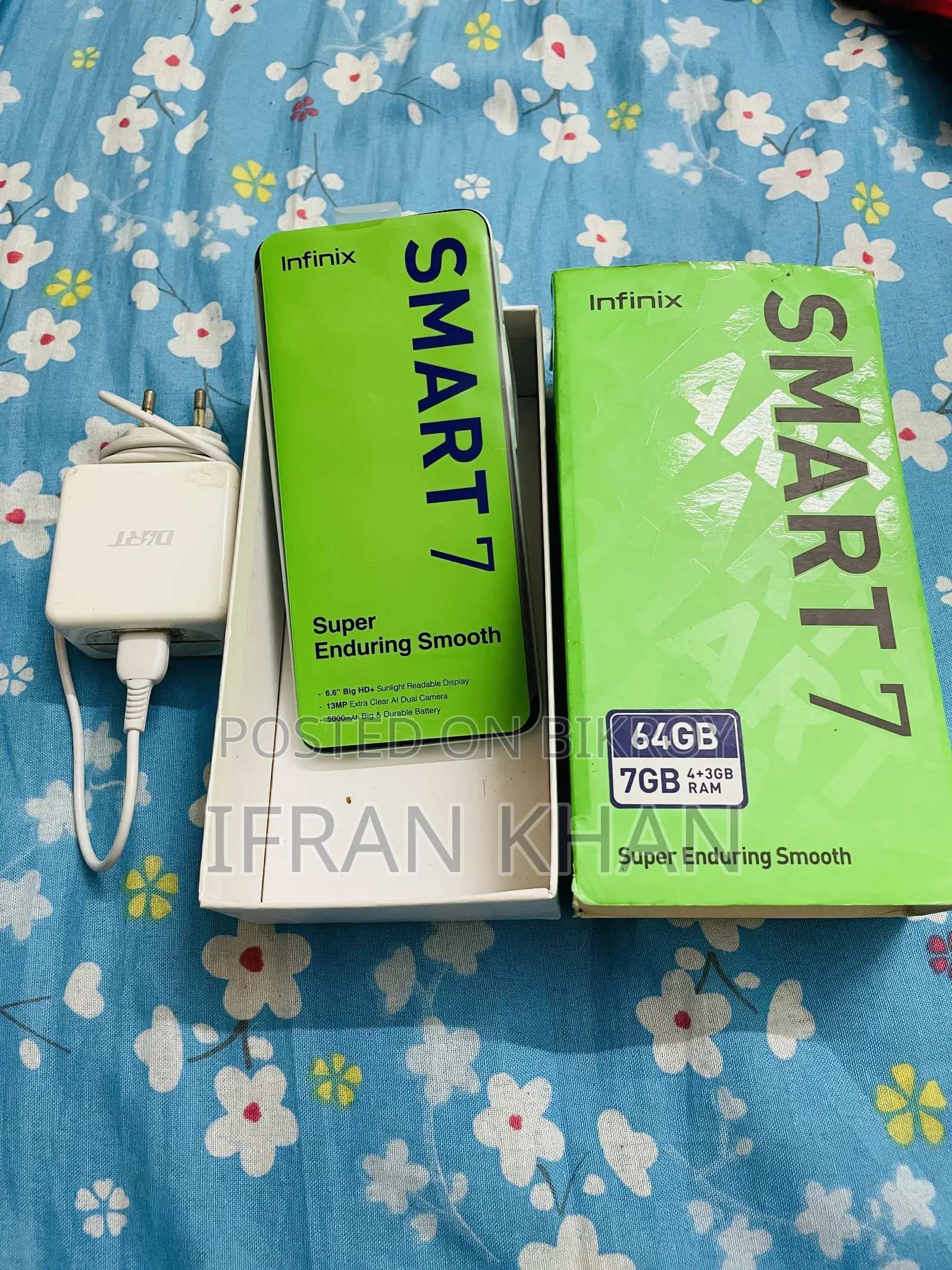 Infinix Smart 7 64 GB Green