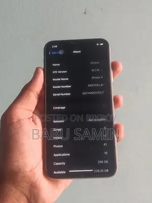 Apple iPhone X 256 GB White