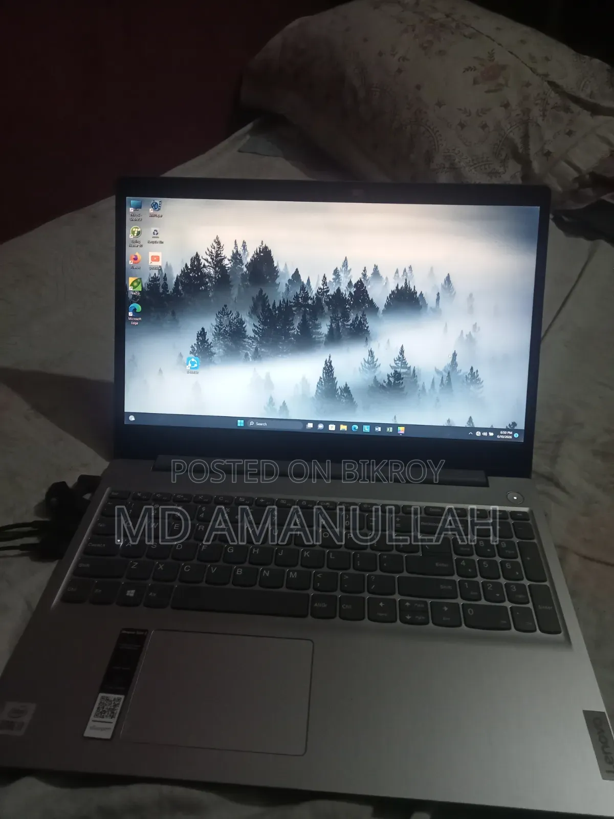 Laptop Lenovo Ideapad 3 4GB Intel Core I3 SSD 256GB