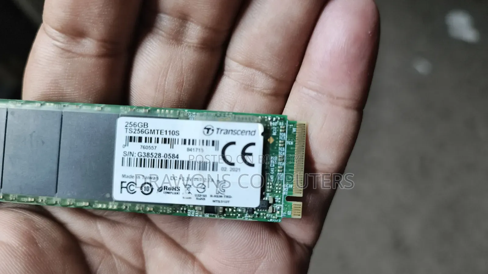 Transcend 256gb Nvme Ssd Fresh