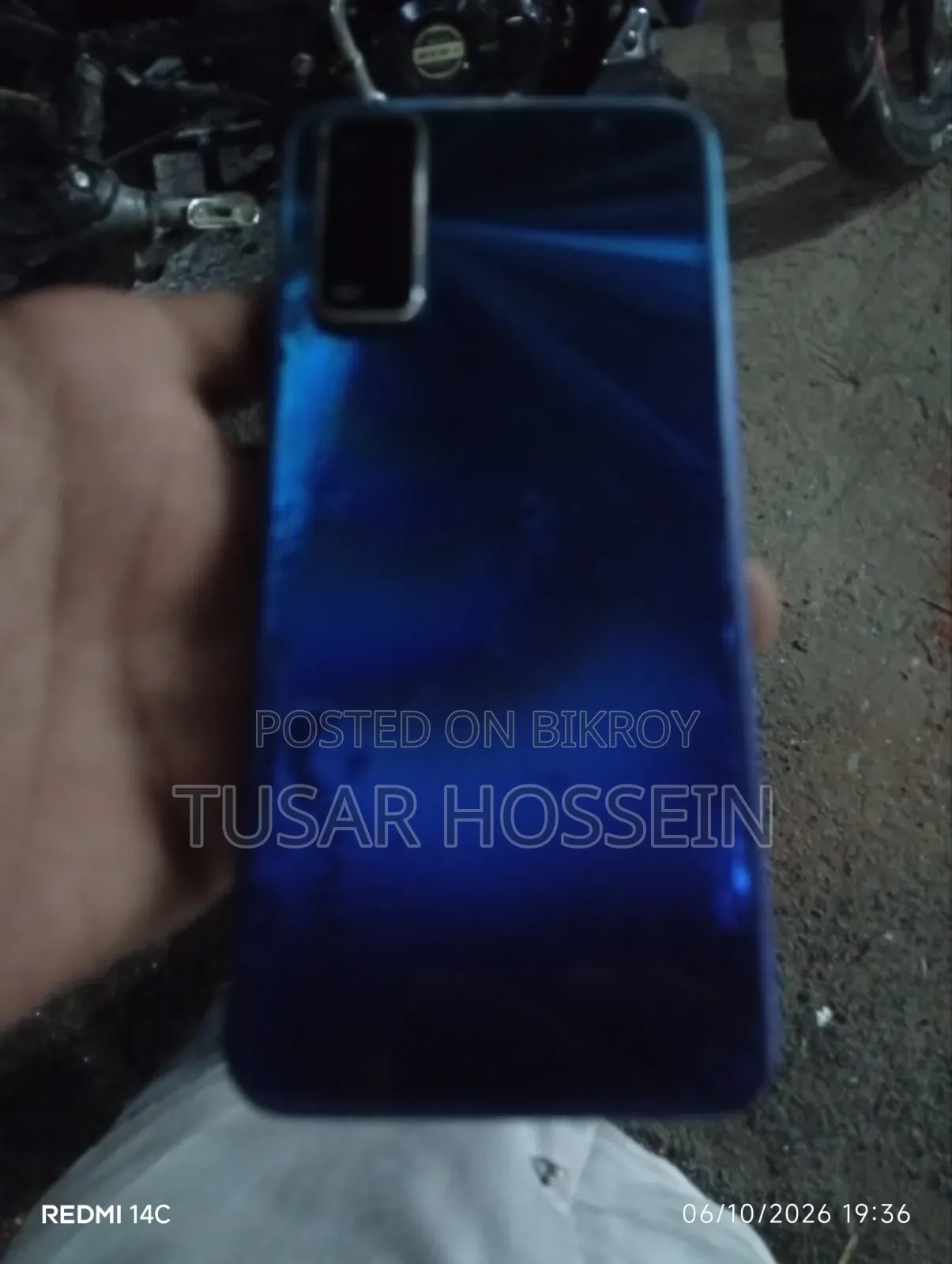 Vivo Y20 64 GB Blue