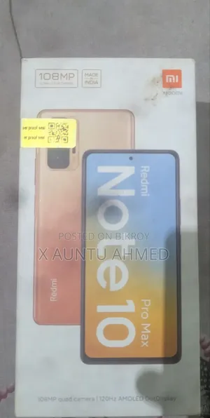 Xiaomi Redmi Note 10 Pro Max 128 GB Black