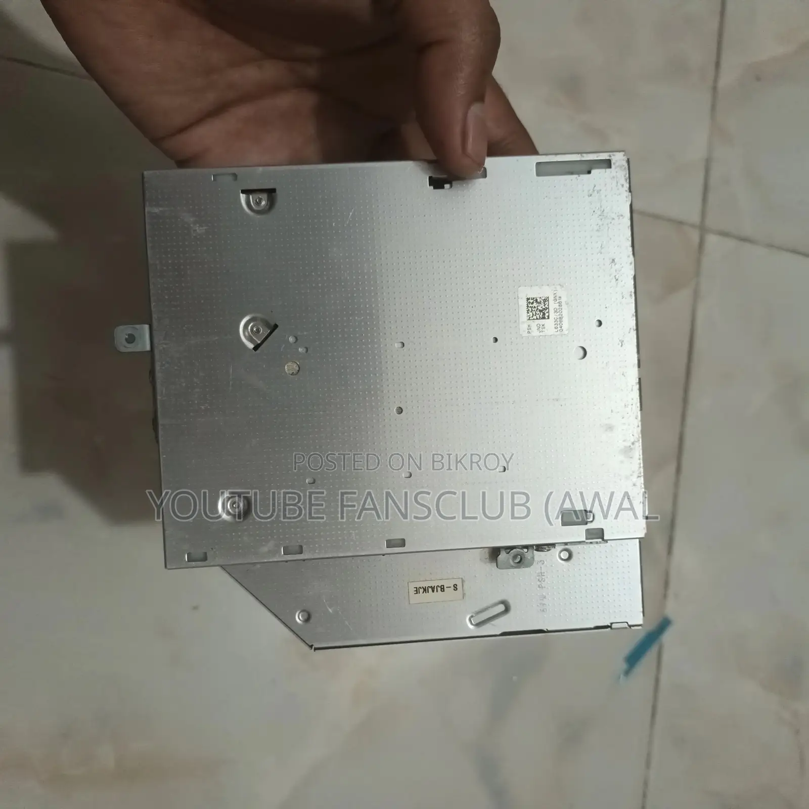 Laptop DVD Writer (Samsung TS-L633) For Sale