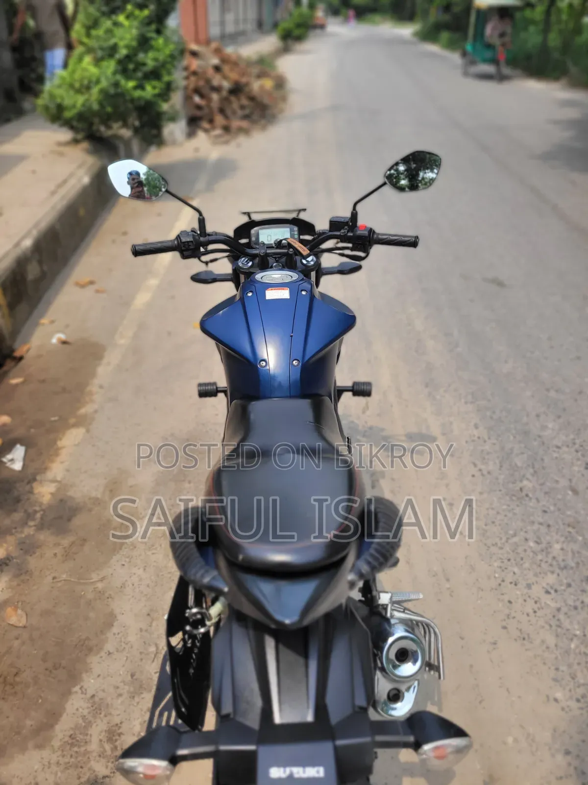 Suzuki Gixxer Monotone 2023 Blue