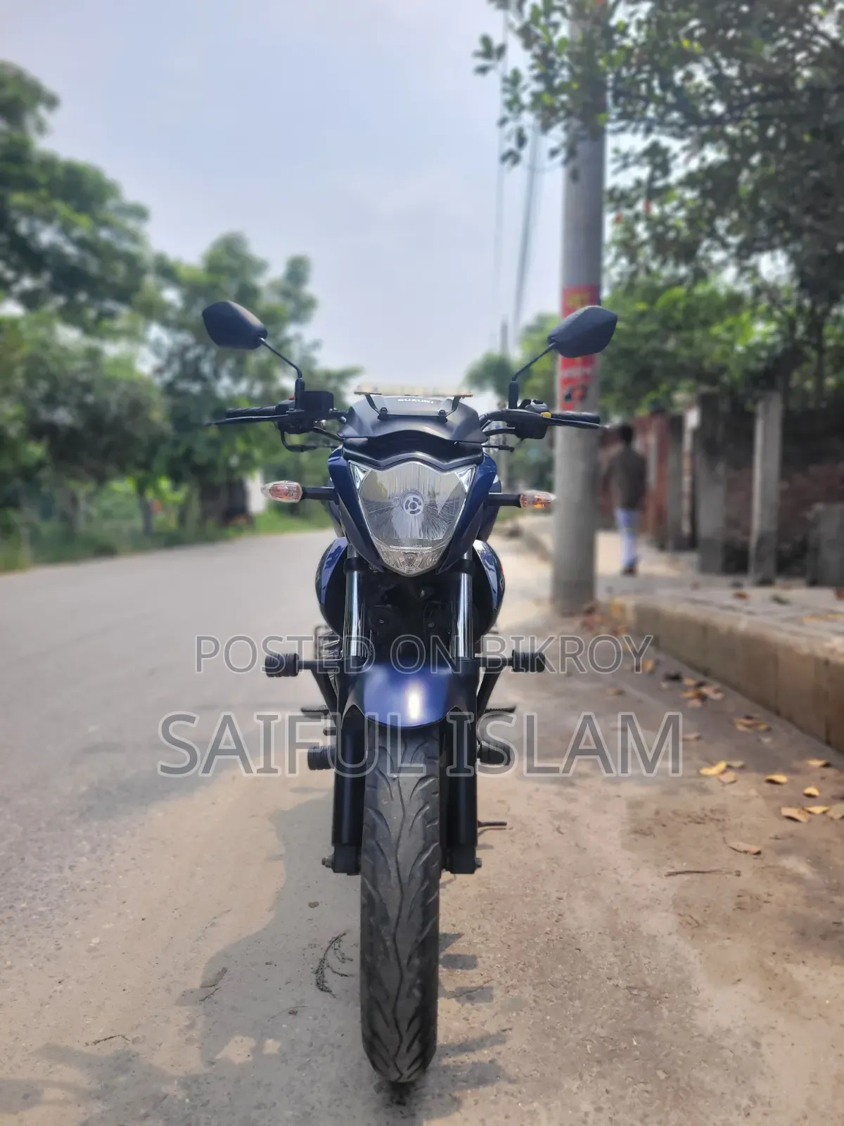 Suzuki Gixxer Monotone 2023 Blue