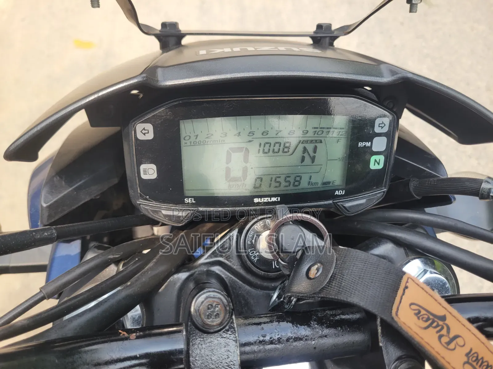 Suzuki Gixxer Monotone 2023 Blue