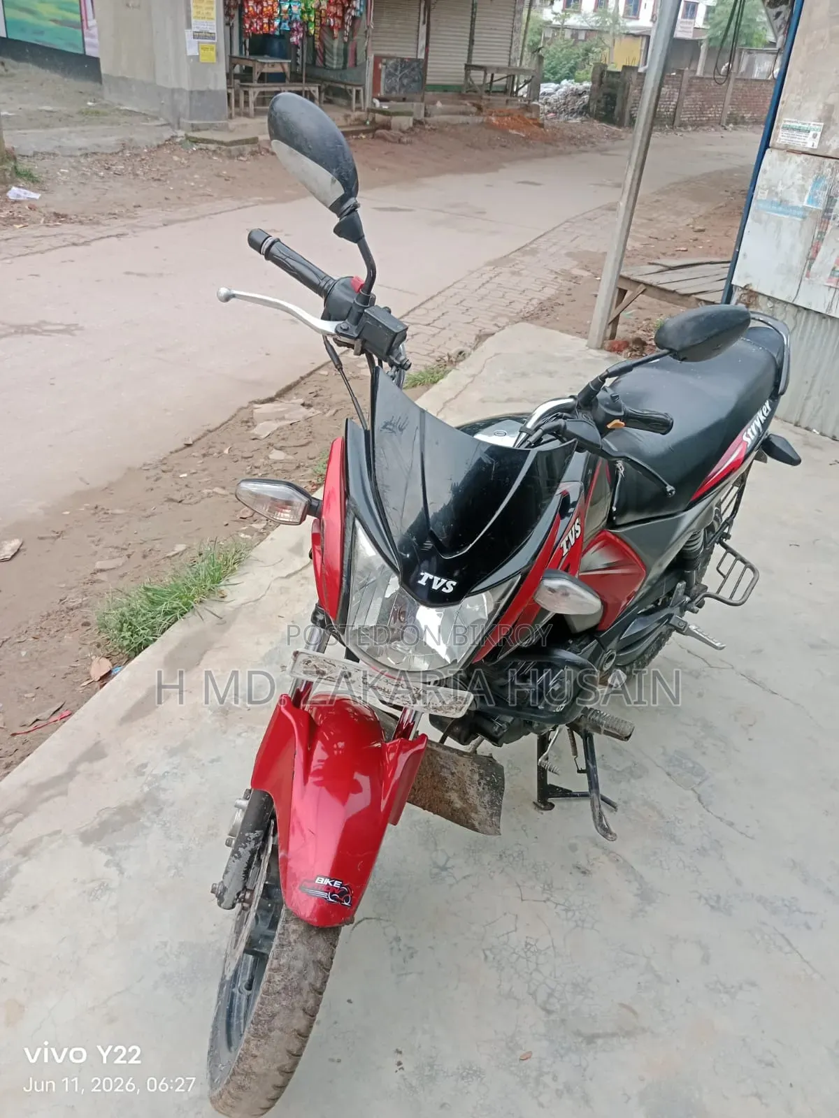 TVS Stryker 125 2018 Red