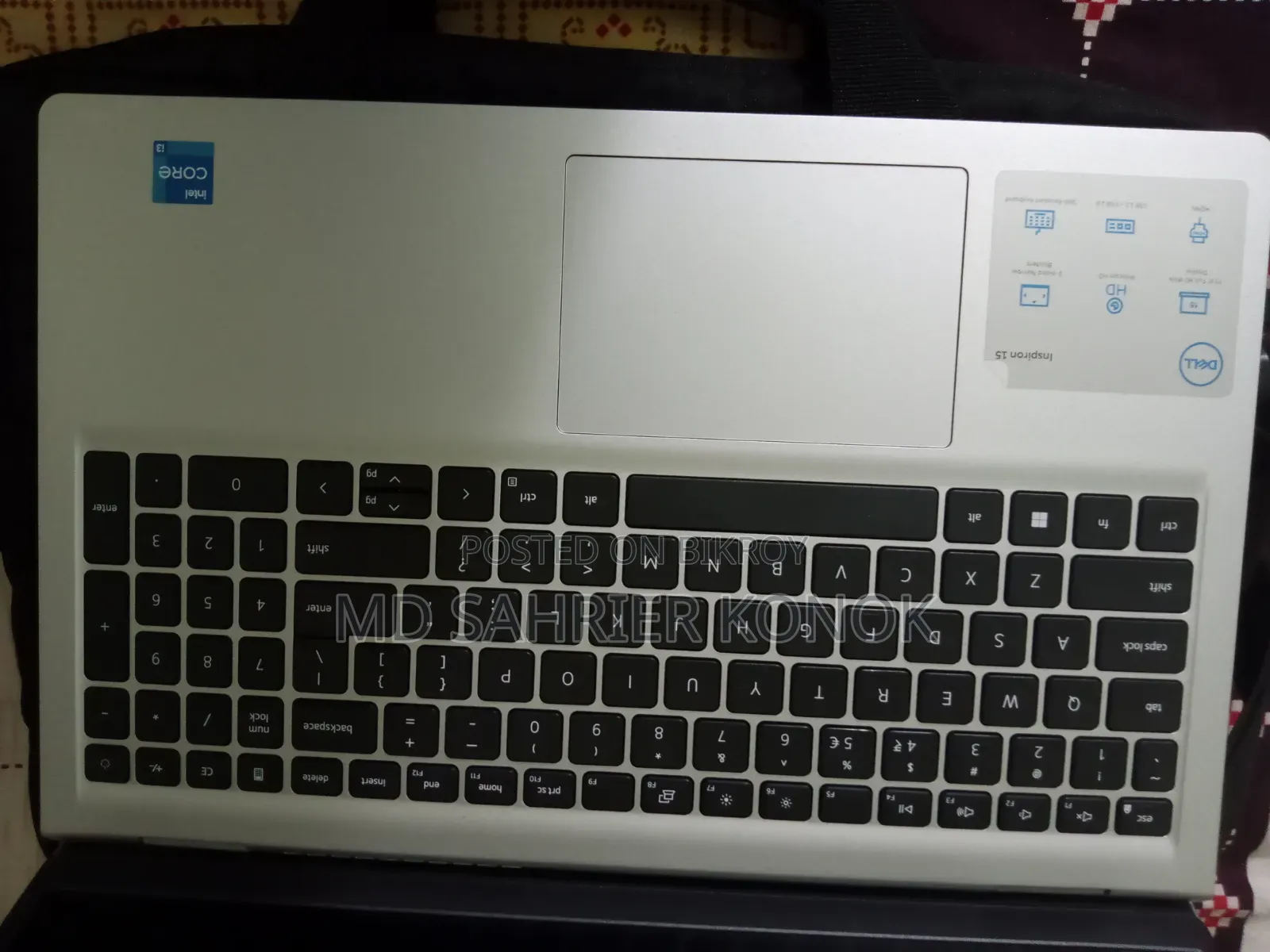 Laptop Dell Inspiron 15 8GB Intel Core i3 HDD+SSD 1T