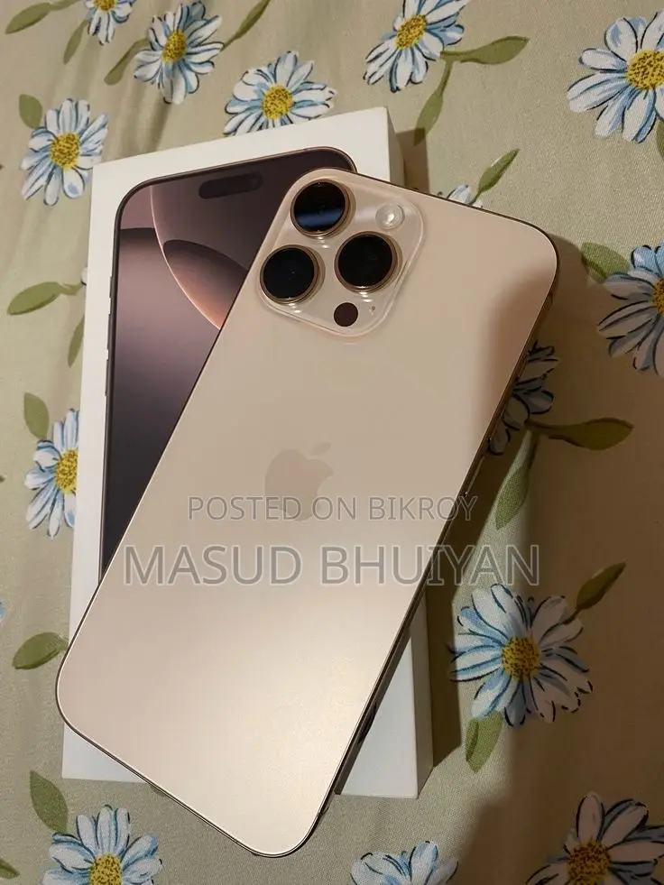 অ্যাপল আইফোন ১৬ প্রো ম্যাক্স ২৫৬ জিবি