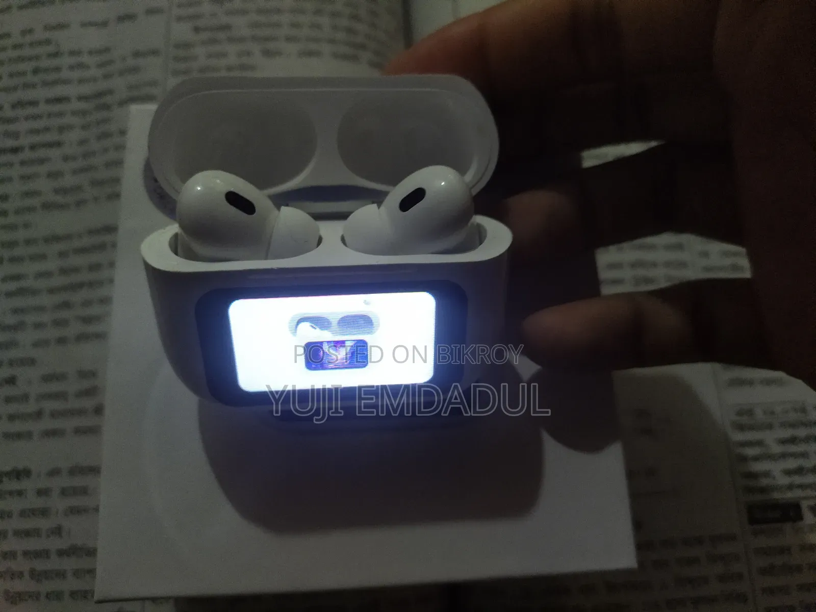 Smart A9 Pro Touch Display Earbuds | ANC + ENC |