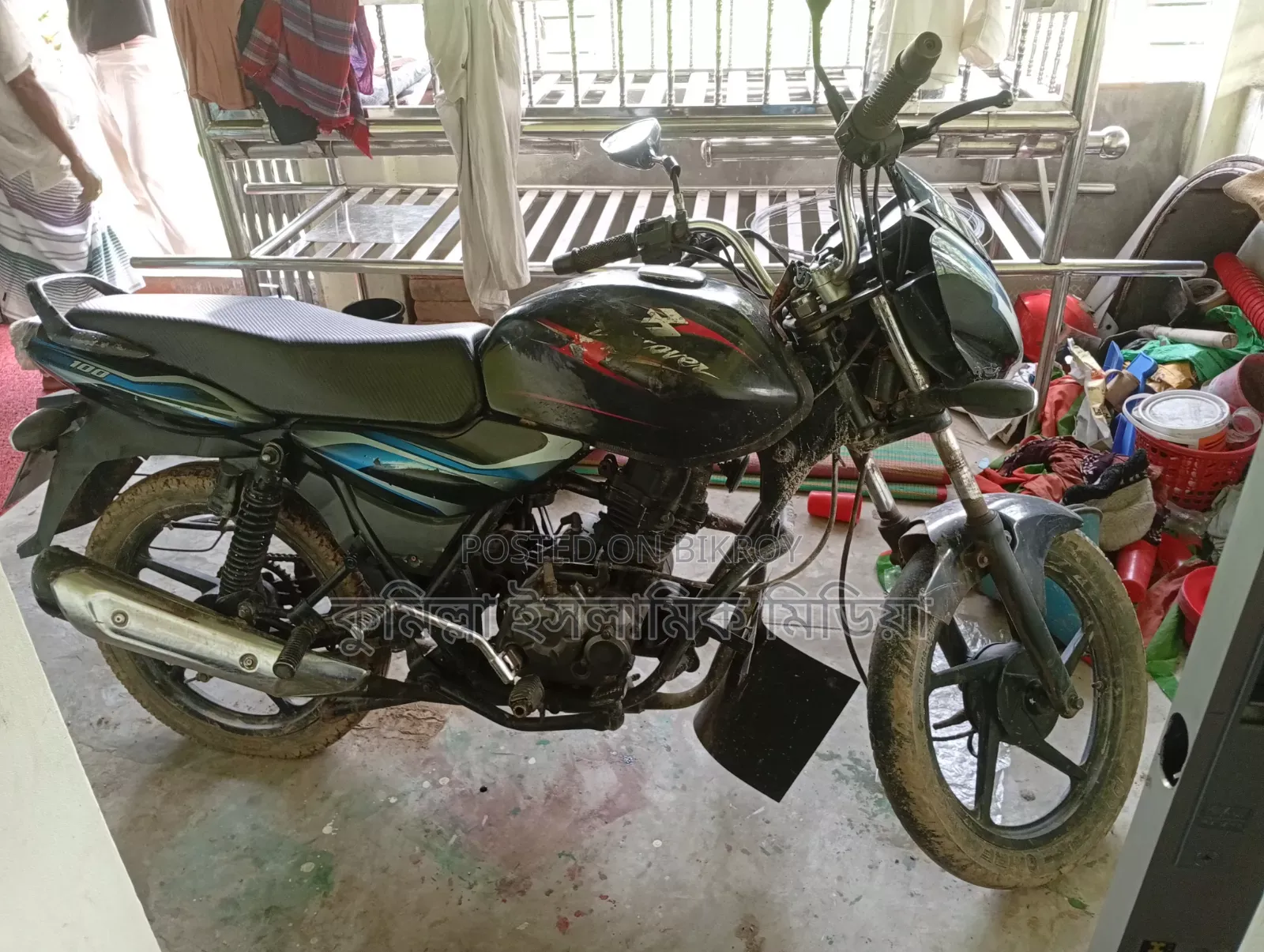 Bajaj Discover 100 2014 Black