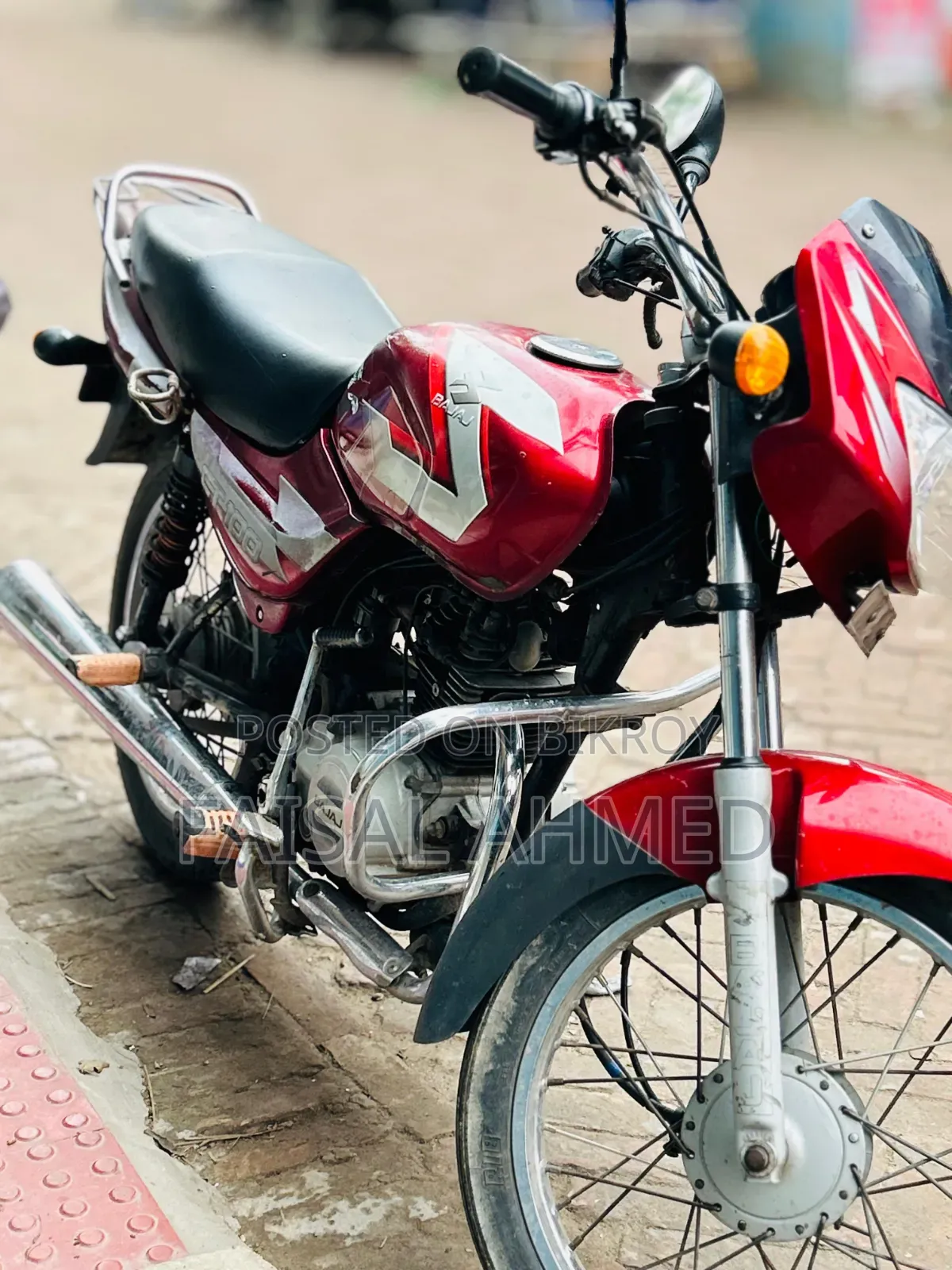 Bajaj CT 100 2010 Red