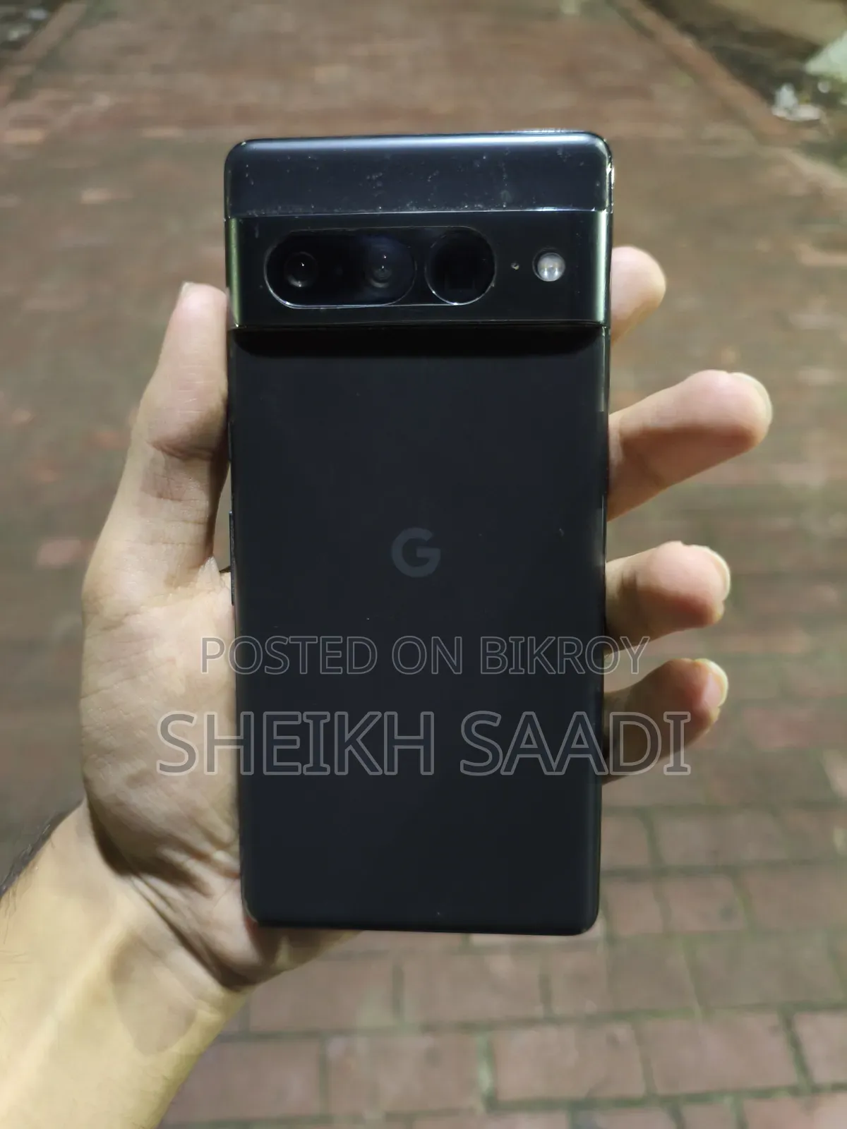 গুগল পিক্সেল ৭ প্রো ১২৮ জিবি ব্ল্যাক
