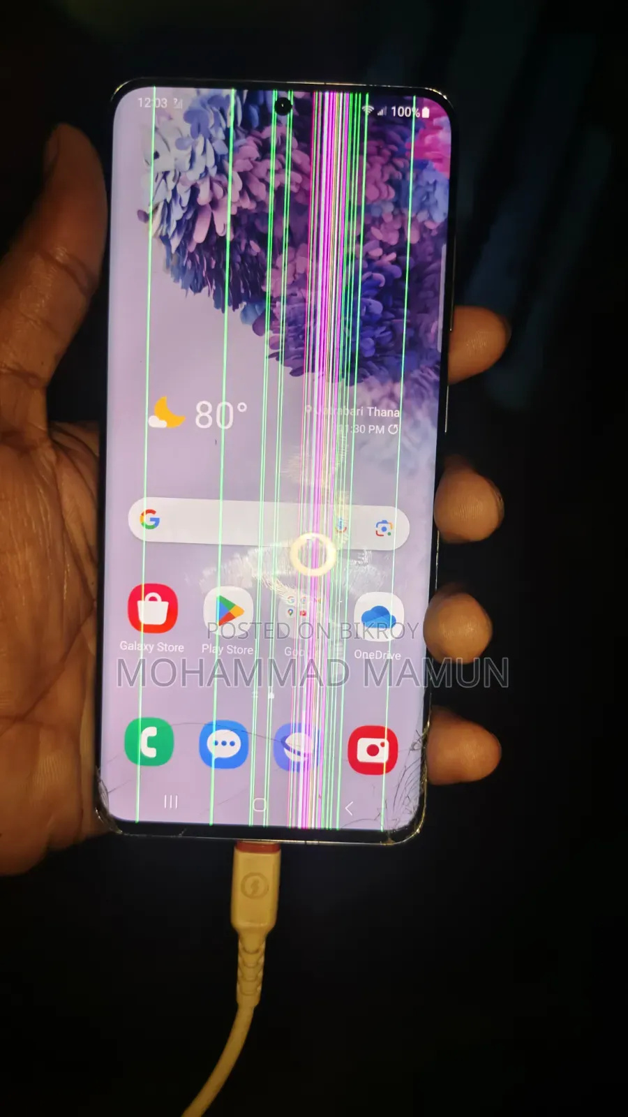 Samsung Galaxy S20 5G Uw 128 GB Silver