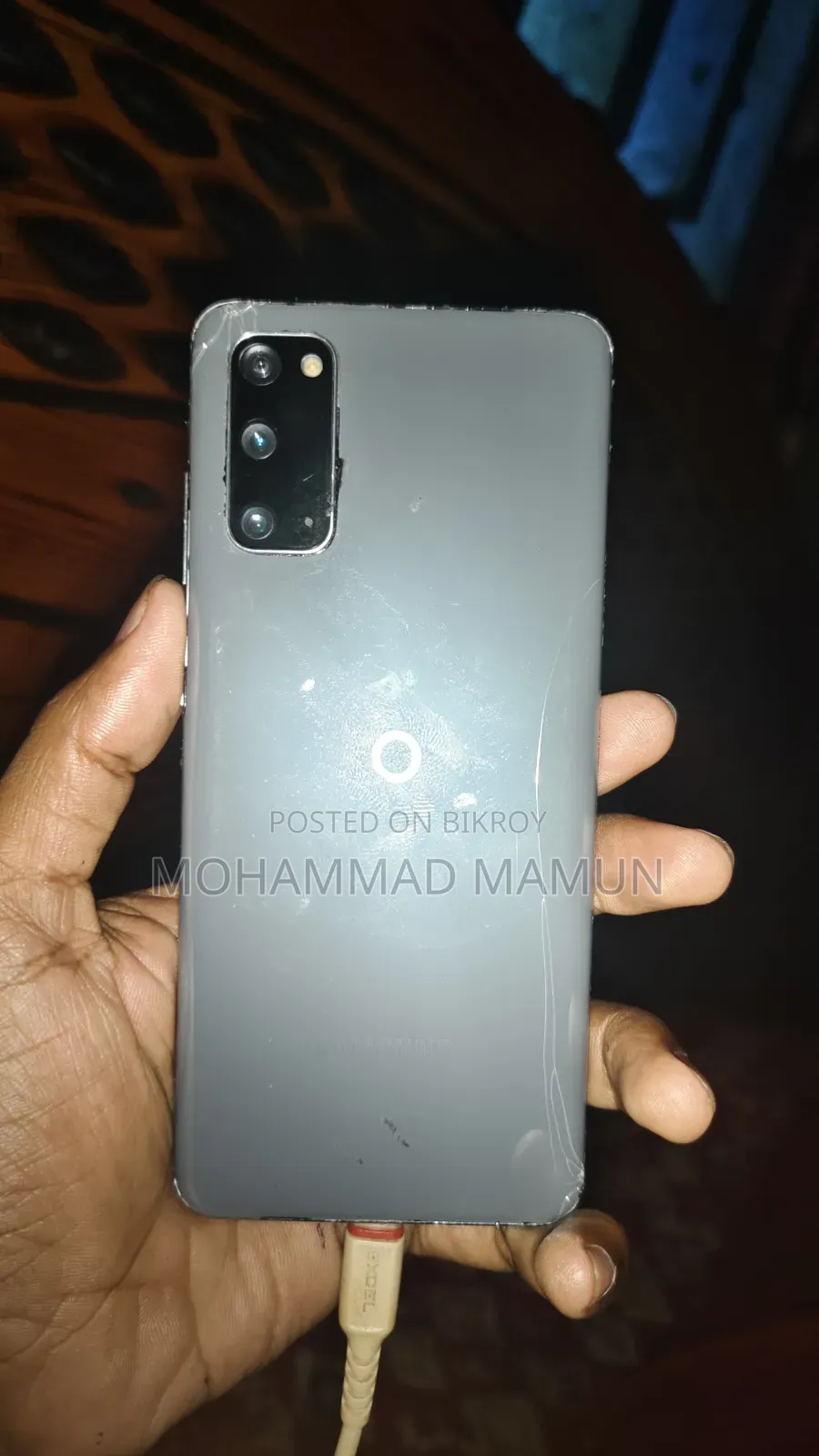 Samsung Galaxy S20 5G Uw 128 GB Silver