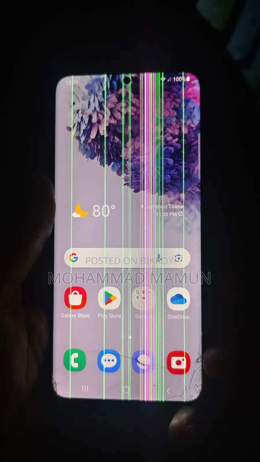 Samsung Galaxy S20 5G Uw 128 GB Silver