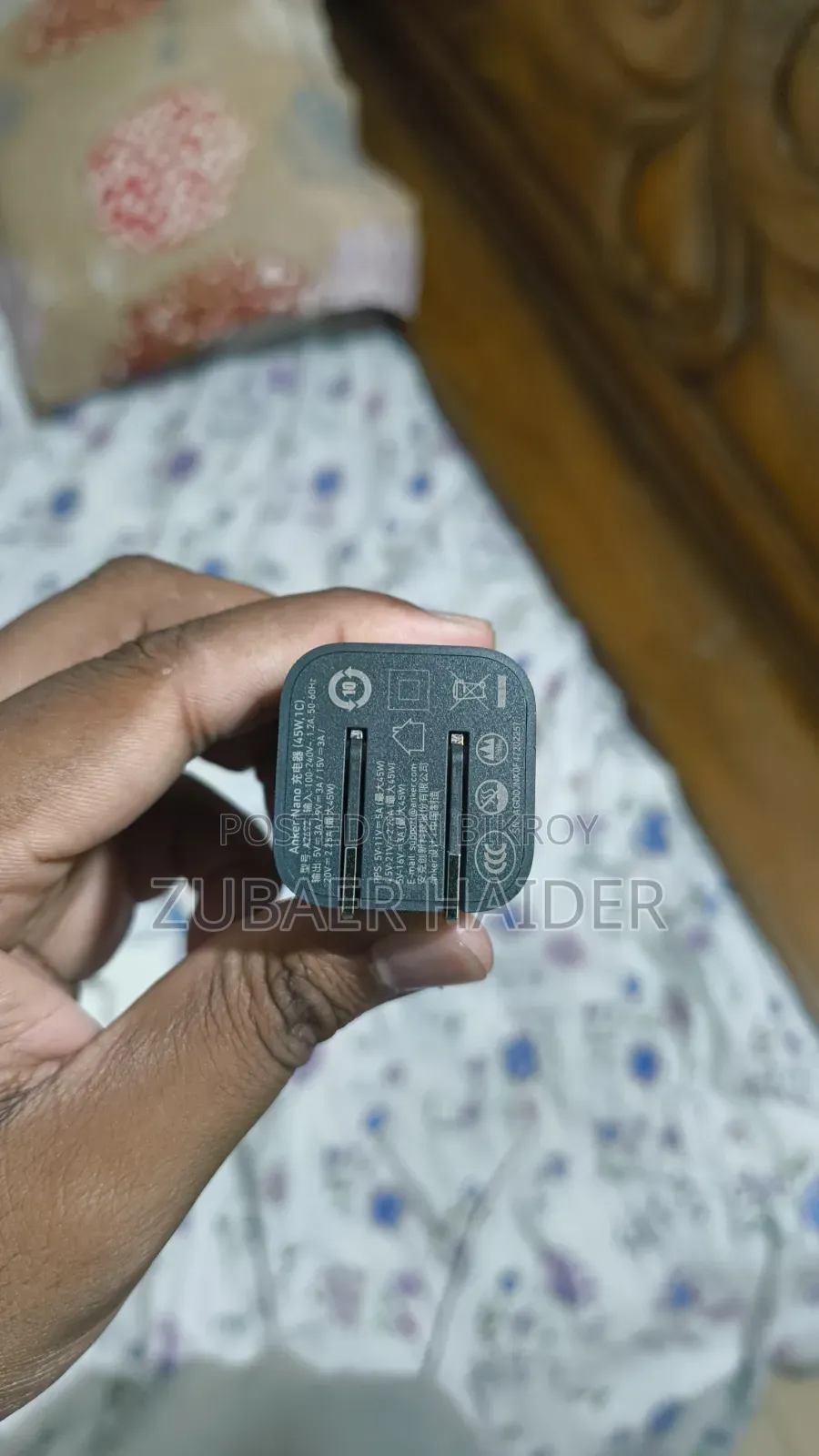 Anker Nano Charger(45w) - Black