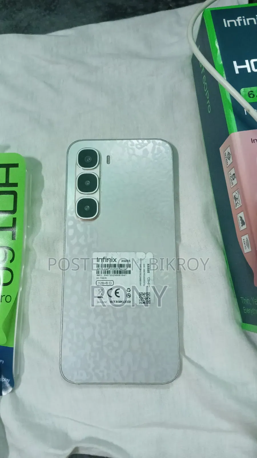 Infinix Hot 60 Pro 128 GB Silver