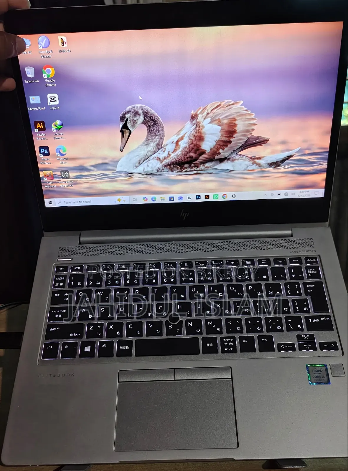 Laptop HP EliteBook 830 G5 8GB Intel Core i5 SSD 256GB