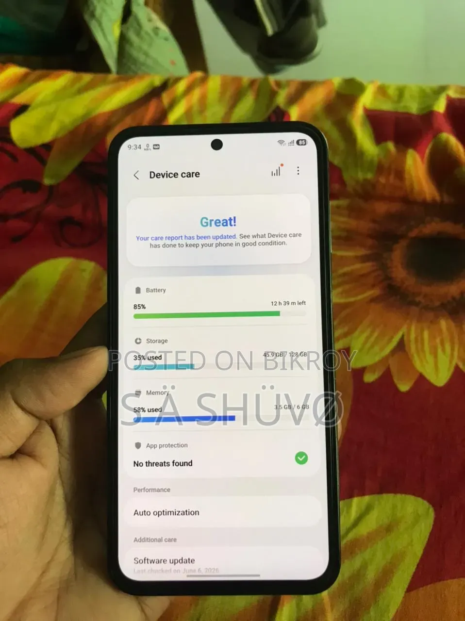 Samsung Galaxy M35 128 GB Blue