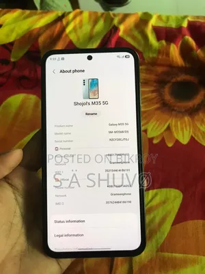 Samsung Galaxy M35 128 GB Blue