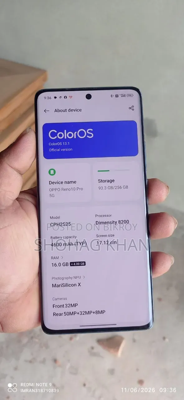 Oppo Reno10 Pro 256 GB