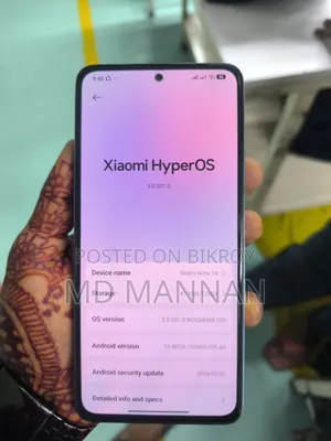 Xiaomi Redmi Note 14 4G 128 GB Green