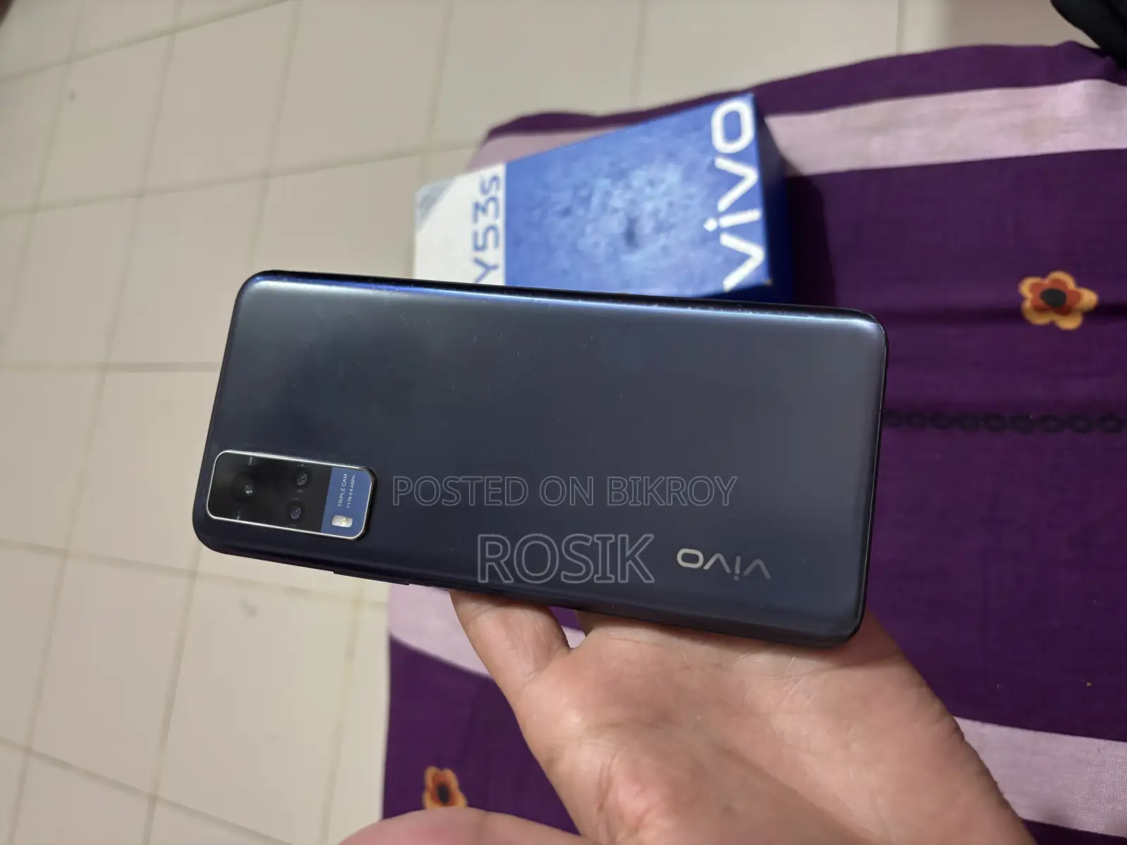 Vivo Y53s 128 GB Blue