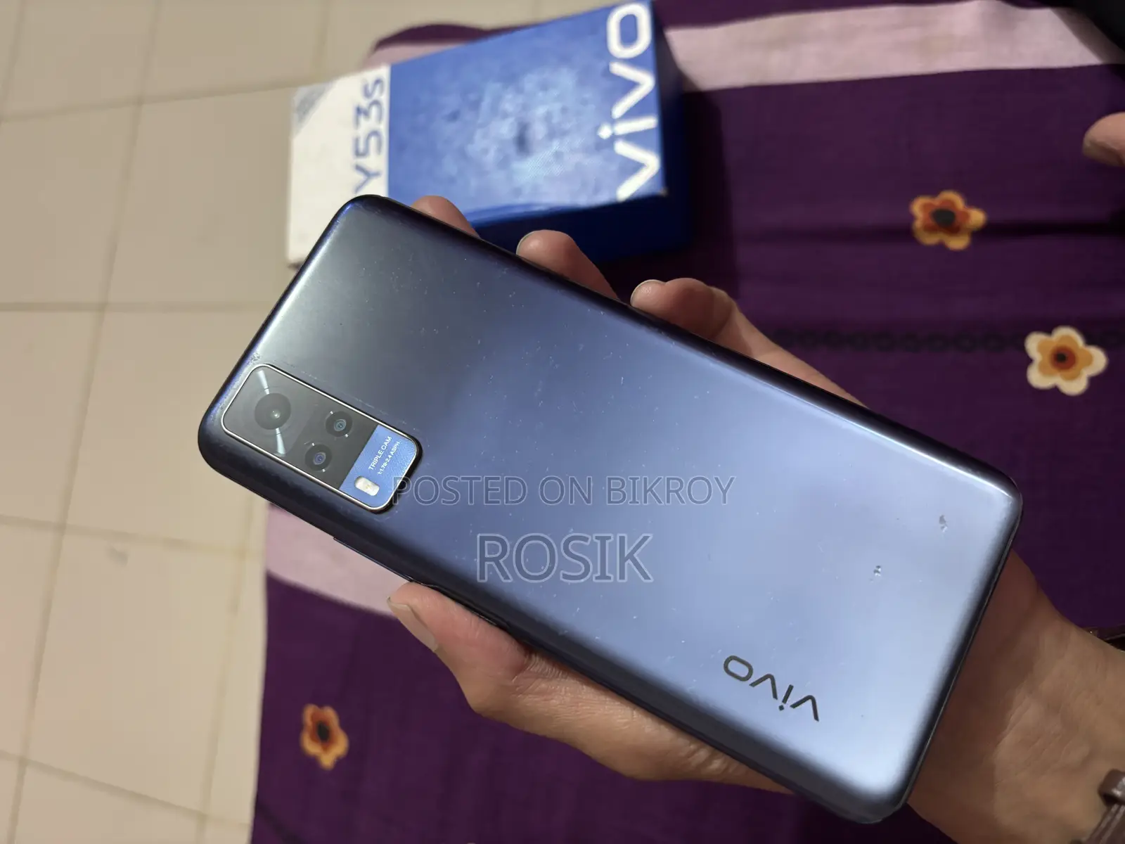 Vivo Y53s 128 GB Blue