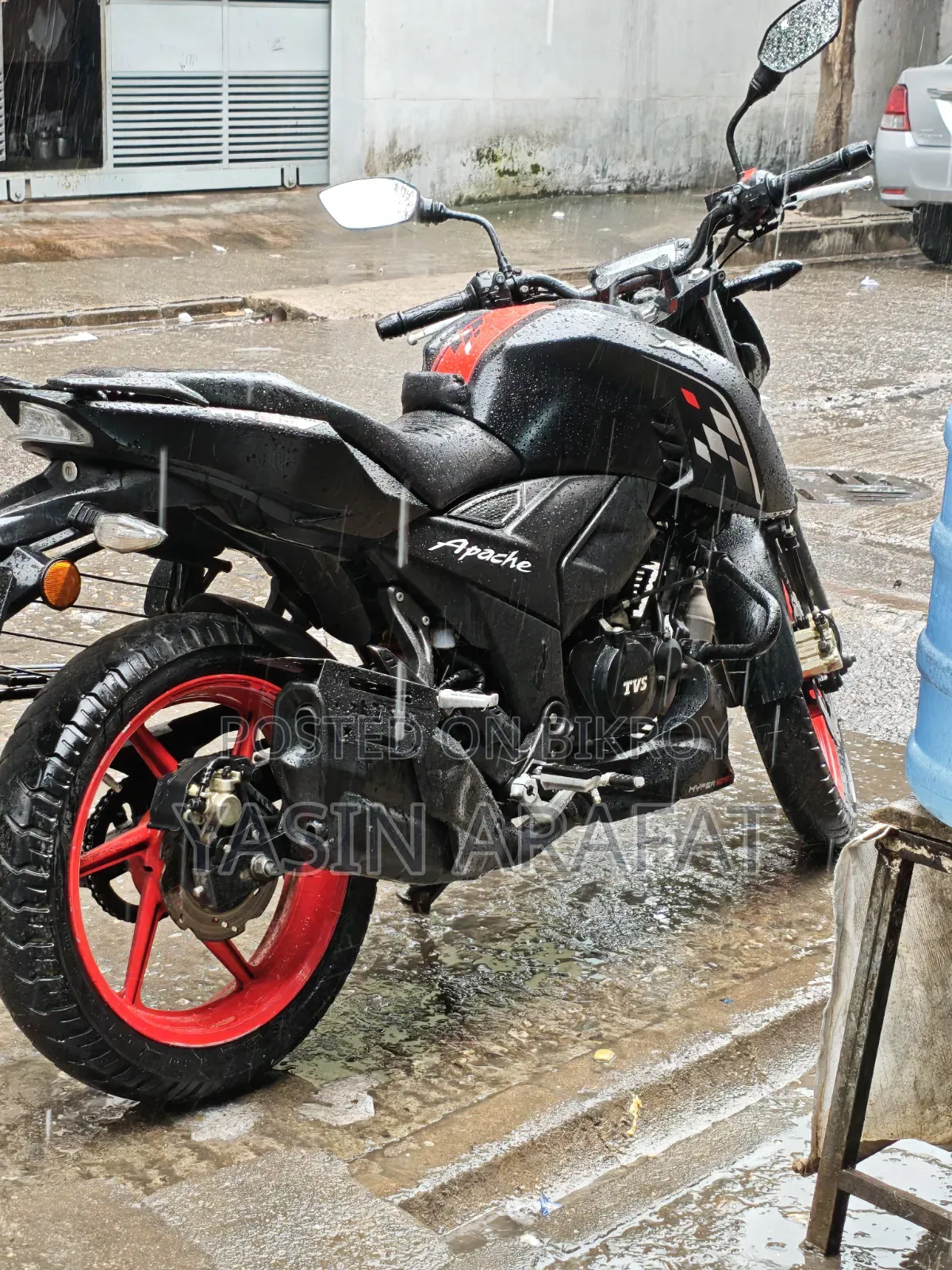 TVS Apache RTR 160 4V Fi 2024 Black
