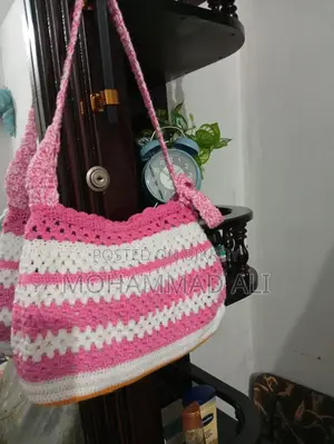 Handmade Crochet Stylish Ladies Bag