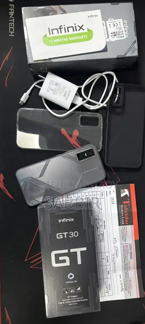 Infinix GT 30 5G 256 GB Gray