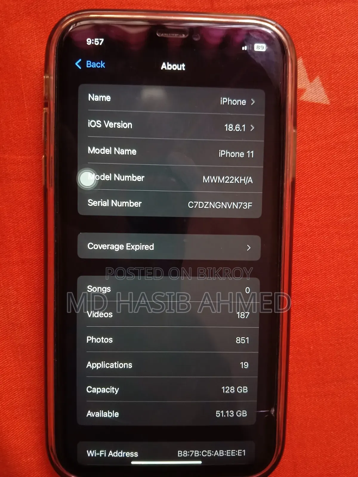 Apple iPhone 11 128 GB White