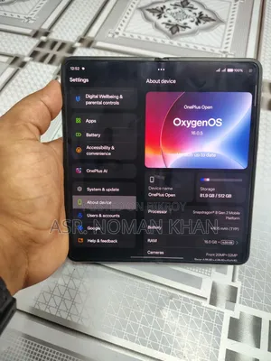 New OnePlus Open 512 GB Black