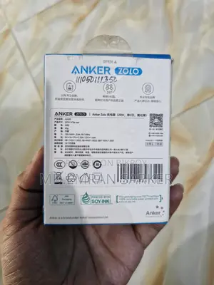 Anker Zolo 20w Iq Pd Type-C Charger Adapter