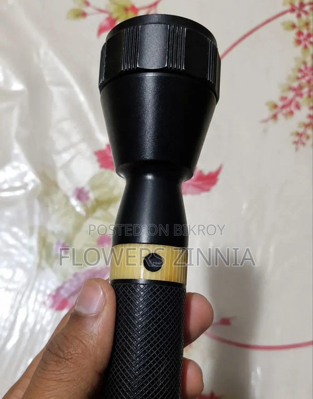 ব্রাইটলাইট রিচার্জেবল মেটাল এলইডি ফ্ল্যাশলাইট