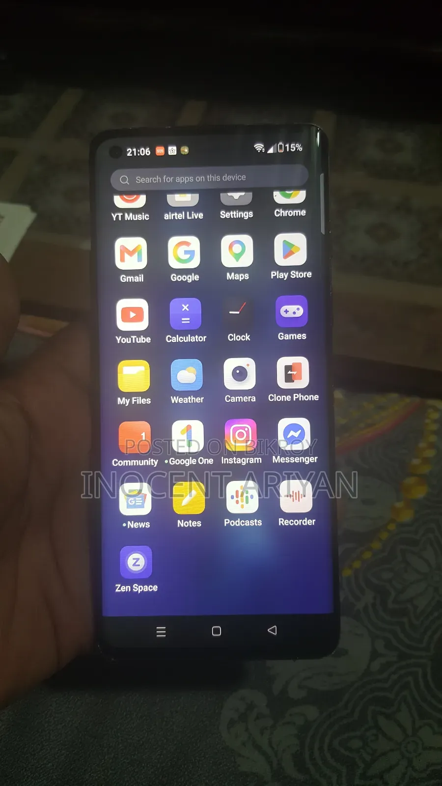 ওয়ানপ্লাস ওয়ান ৬৪ জিবি কালো