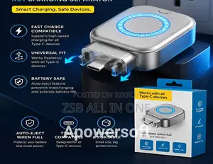 Fast charging automatically disconnects when fully charged
