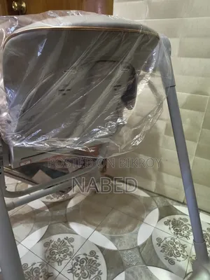 Baby Feeding High Chair | Adjustable Stroller, Rocking Stainless Steel