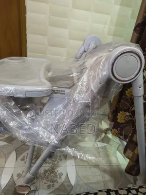 Baby Feeding High Chair | Adjustable Stroller, Rocking Stainless Steel