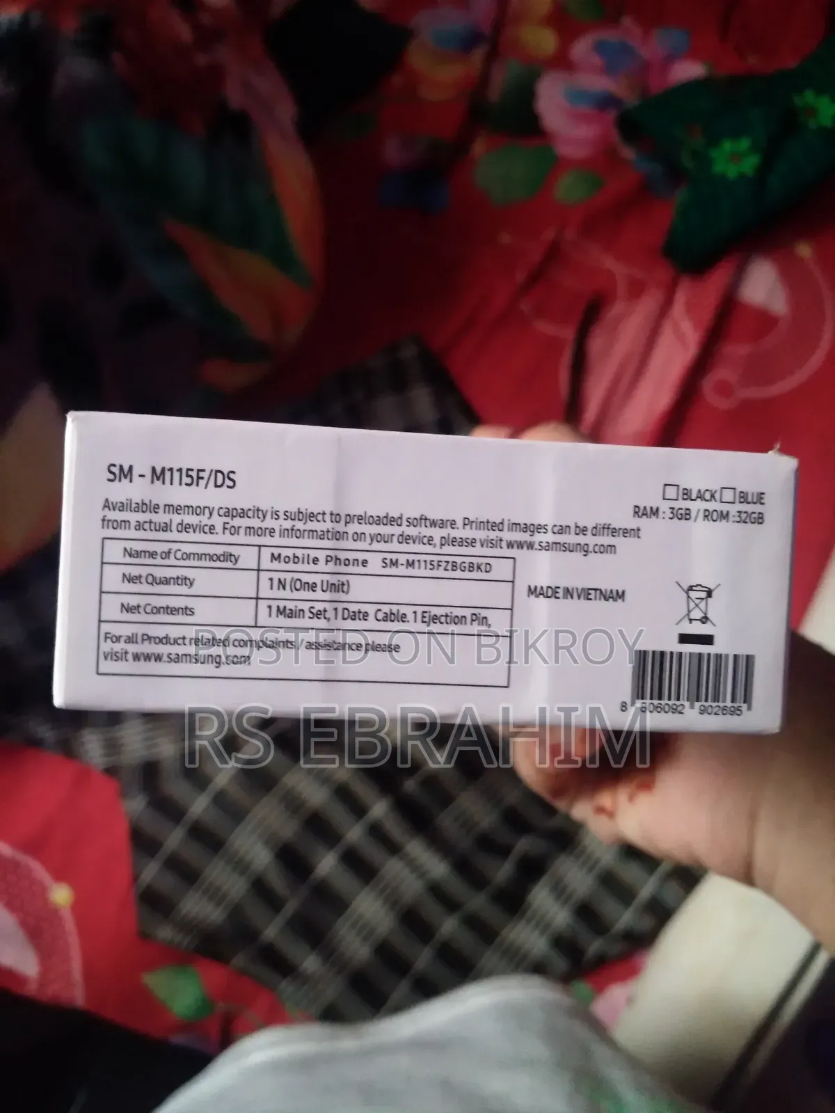 New Samsung Galaxy M11 32 GB Black