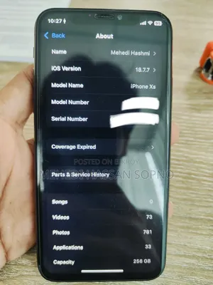 Apple iPhone XS 256 GB Black