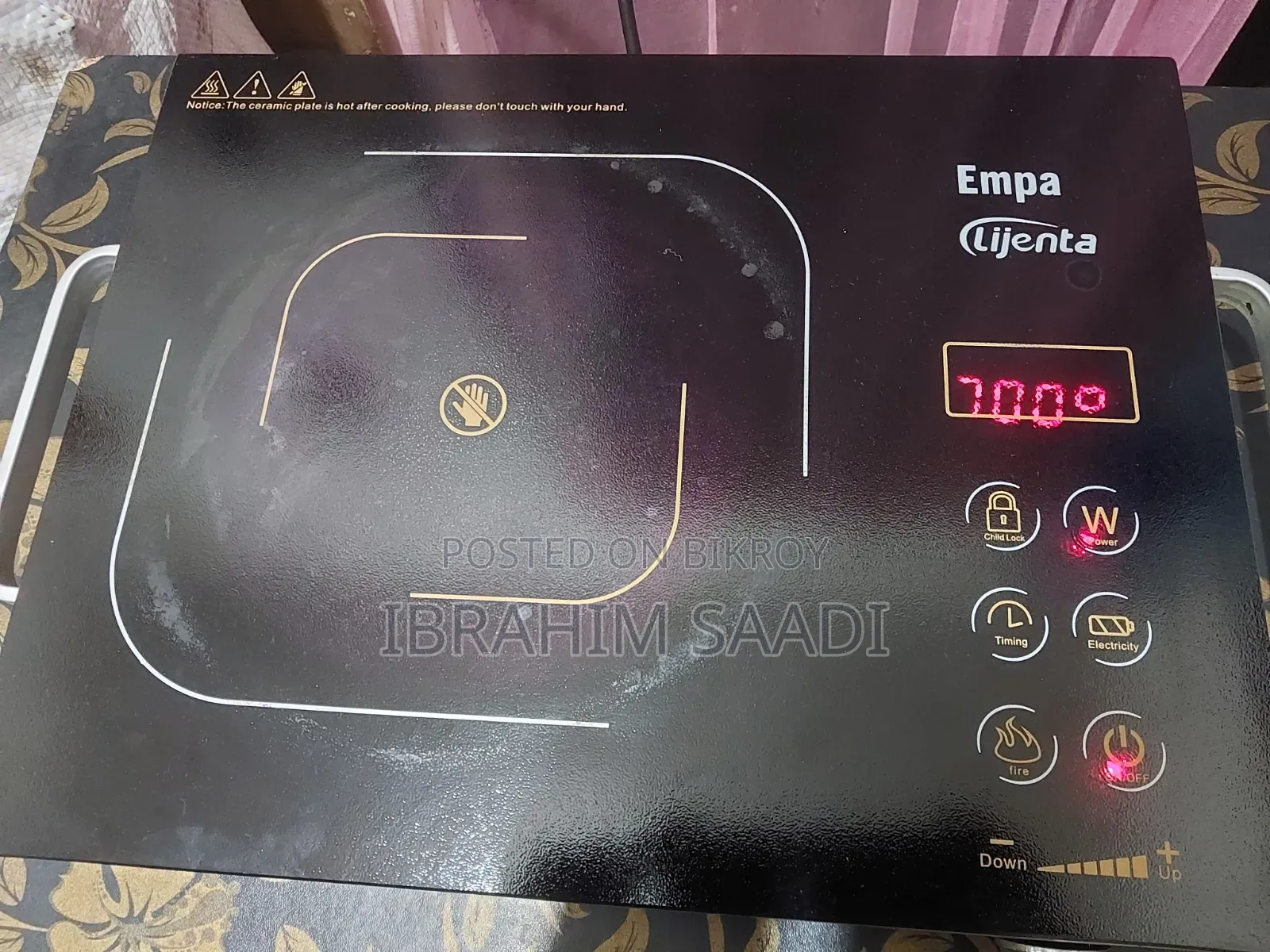 Electric Cooker Inferred