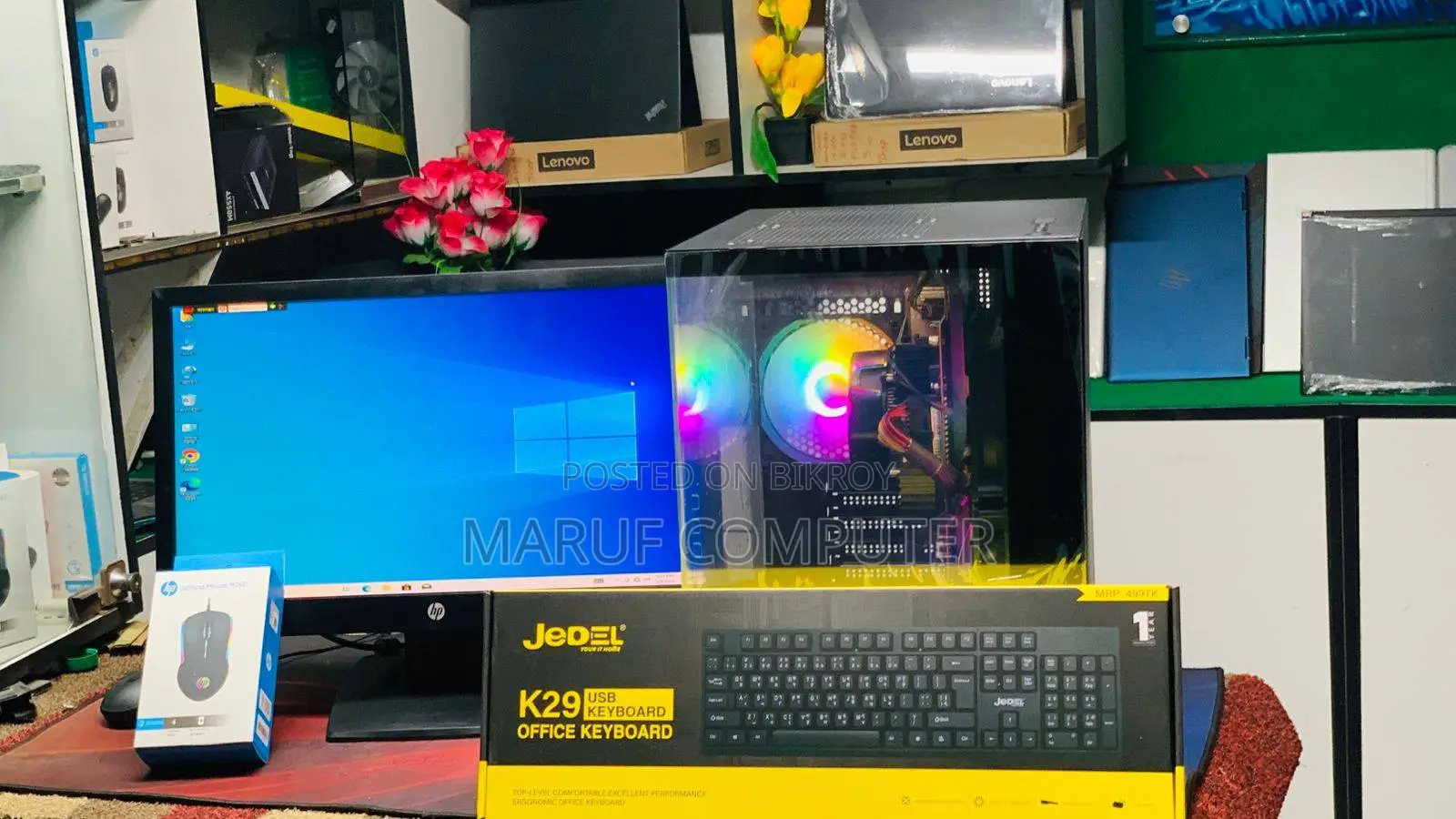 Desktop Computer Gigabyte GB-BLCE-4105C 8GB Intel Core I5 HDD+SSD 128GB