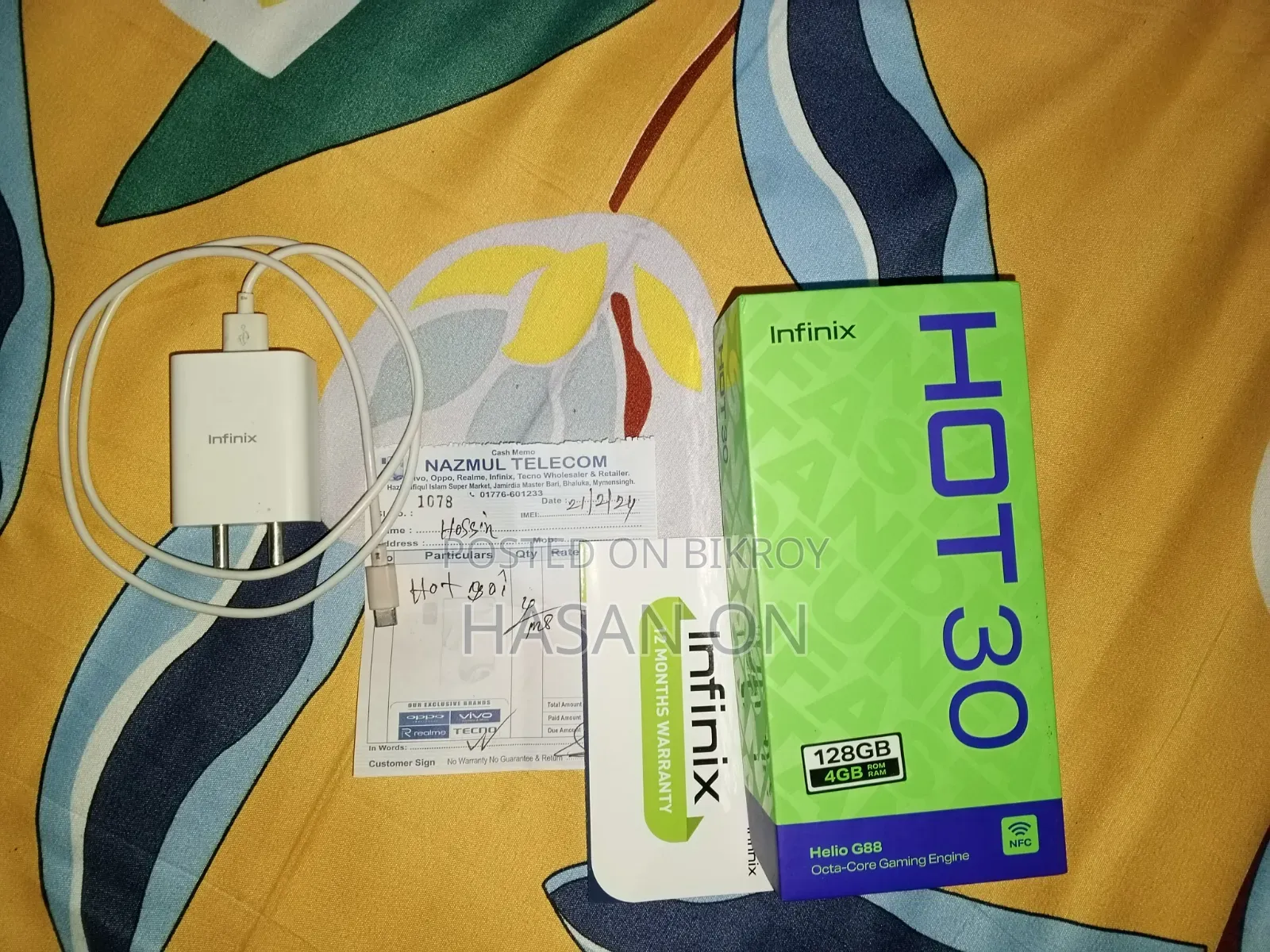 Infinix Hot 30 128 GB Black